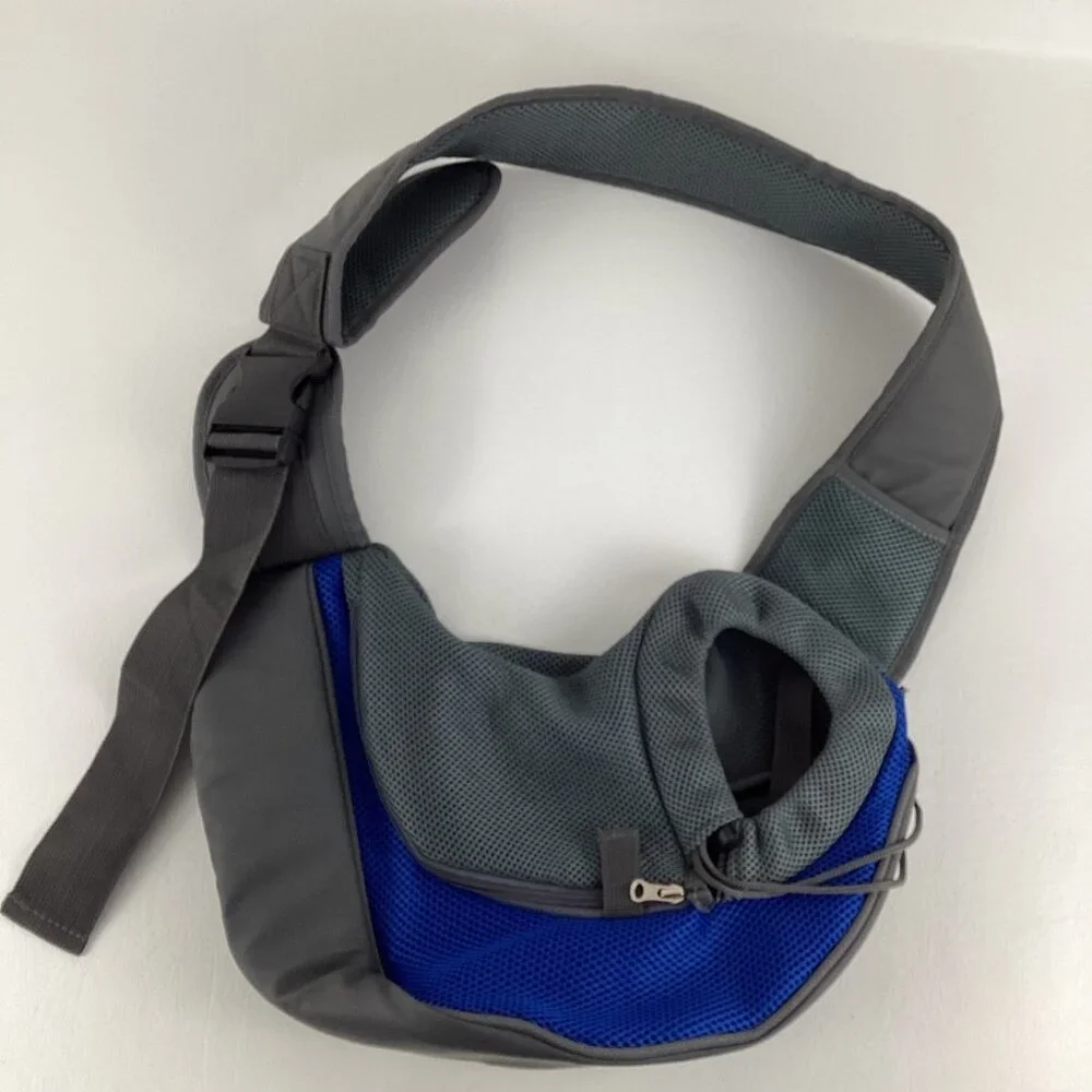 Pet Sling Carrier Outdoor Travel Mesh Pouch Shoulder Bag Puppy Dog Purse